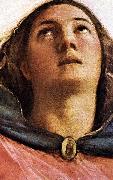 TIZIANO Vecellio Assumption of the Virgin (detail) t oil on canvas